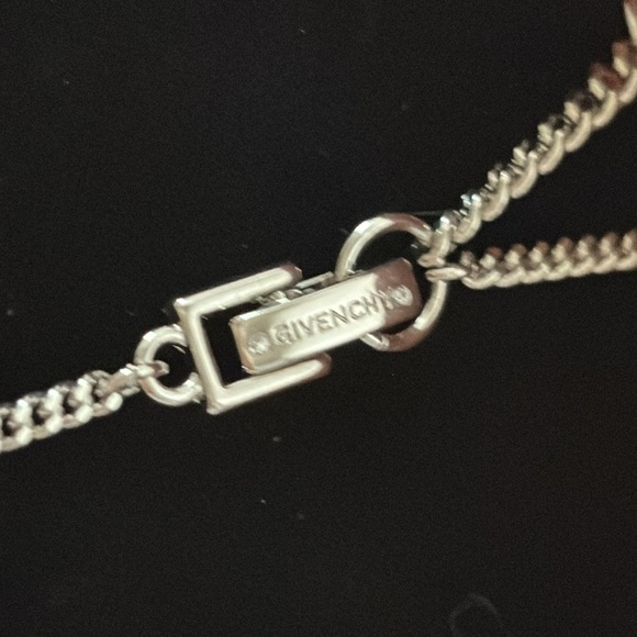 Givenchy Blue Crystal Pear-Shape Y-drop Lariat Necklace - Picture 8 of 9